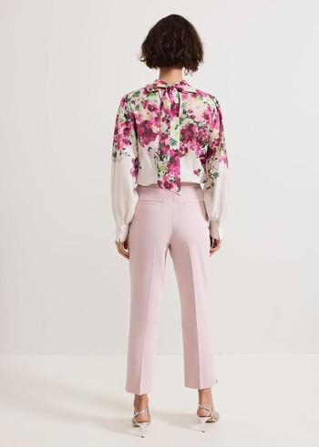 Phase Eight Ulrica Tapered Trousers Rose Australia | CF2706498